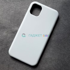 Чехол для iPhone 11, Silicone Case, без лого, цвет 26 - серый