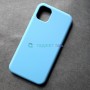 Чехол для iPhone 11, Silicone Case, без лого, цвет 57 - аквамарин Чехол для iPhone 11, Silicone Case, без лого, цвет 57 - аквамарин