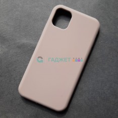 Чехол для iPhone 11, Silicone Case, без лого, цвет 7 - бежевый