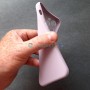 Силиконовый чехол для iPhone 11 Pro, сиреневый