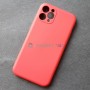 Силиконовый чехол для iPhone 11 Pro, красная камелия