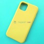 Чехол для iPhone 11 Pro, Silicone Case, цвет 32BR ярко-желтый