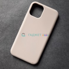 Чехол для iPhone 11 Pro, Silicone Case, без лого, цвет 10 - серо-бежевый