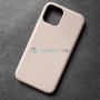 Чехол для iPhone 11 Pro, Silicone Case, цвет 10 - серо-бежевый