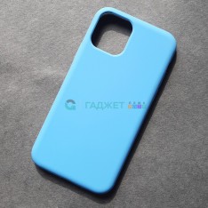 Чехол для iPhone 11 Pro, Silicone Case, без лого, цвет 57 -аквамарин