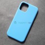 Чехол для iPhone 11 Pro, Silicone Case, без лого, цвет 57 -аквамарин