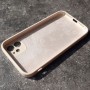 Чехол iPhone 11, Silicone Case квадратный, молочный