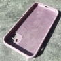 Чехол для телефона iPhone 11 Silicone Case, с квадратными гранями, бледная марсала