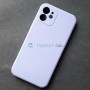 Силиконовый чехол для iPhone 12 / 12 Pro, фиолетовый