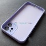 Силиконовый чехол для iPhone 12 / 12 Pro, фиолетовый