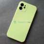 Силиконовый чехол для iPhone 12 / 12 Pro, светло-зеленый