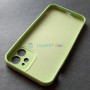 Силиконовый чехол для iPhone 12 / 12 Pro, светло-зеленый