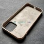 Чехол для iPhone 12 / 12 Pro, Silicone Case, без лого, цвет 10 - серо-бежевый