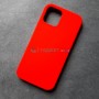 Чехол для iPhone 12 / 12 Pro, Silicone Case, без лого, цвет 14 - красный