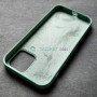 Чехол для iPhone 12 / 12 Pro, Silicone Case, без лого, цвет 17 - ментол