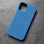 Чехол для iPhone 12 / 12 Pro, Silicone Case, без лого, цвет 20 - синий