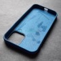 Чехол для iPhone 12 / 12 Pro, Silicone Case, без лого, цвет 20 - синий