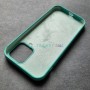 Чехол для iPhone 12 / 12 Pro, Silicone Case, без лого, цвет 21 - темный ментол