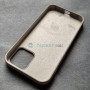 Чехол для iPhone 12 / 12 Pro, Silicone Case, без лого, цвет 23 - серо-коричневый