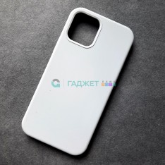 Чехол для iPhone 12 / 12 Pro, Silicone Case, без лого, цвет 26 - серый