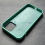 Чехол для iPhone 12 / 12 Pro, Silicone Case, без лого, цвет 46 - ментол