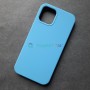 Чехол для iPhone 12 / 12 Pro, Silicone Case, без лого, цвет 57 - аквамарин