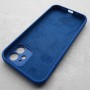 Чехол Silicone Case для iPhone 12, цвет синий (1JD)