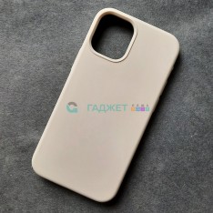 Чехол для iPhone 12 Mini, Silicone Case, без лого, цвет 10 - серо-бежевый