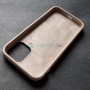 Чехол для iPhone 12 Mini, Silicone Case, без лого, цвет 10 - серо-бежевый