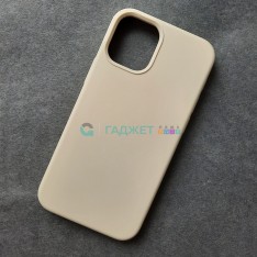 Чехол для iPhone 12 Mini, Silicone Case, без лого, цвет 11 - бежевый