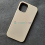 Чехол для iPhone 12 Mini, Silicone Case, без лого, цвет 11 - бежевый