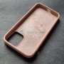 Чехол для iPhone 12 Mini, Silicone Case, без лого, цвет 19 - бледный персик