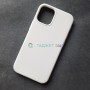 Чехол для iPhone 12 Mini, Silicone Case, без лого, цвет 9 - белый