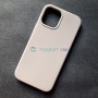 Чехол для iPhone 12 Pro Max, Silicone Case, без лого, цвет 10 - серо-бежевый