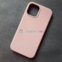 Чехол для iPhone 12 Pro Max, Silicone Case, без лого, цвет 19 - бледный персик