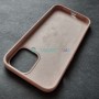 Чехол для iPhone 12 Pro Max, Silicone Case, без лого, цвет 19 - бледный персик
