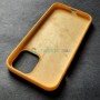 Чехол для iPhone 12 Pro Max, Silicone Case, без лого, цвет 55 - желтый