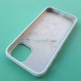 Чехол для iPhone 13 Mini, Silicone Case, цвет 9BR белый