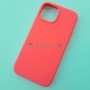 Чехол для iPhone 13 Mini, Silicone Case, цвет 65BR коралловый
