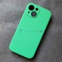 Чехол для iPhone 13 Mini, Silicone Case, цвет 58, зеленая травка