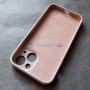 Чехол для iPhone 13 Mini, Silicone Case, цвет 7, темный бежевый