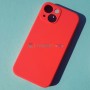 Чехол для iPhone 13 Mini, Silicone Case, цвет 2 морковно-оранжевый