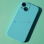 Чехол для iPhone 13 Mini, Silicone Case, цвет 21 темный ментол