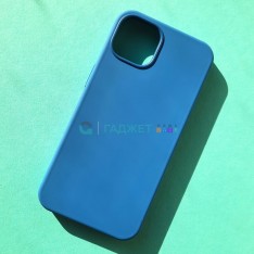 Чехол для iPhone 13, Silicone Case, цвет 42 синий