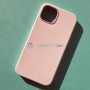 Чехол для iPhone 13, Silicone Case, цвет 19 бледно розовый