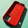 Чехол для iPhone 13, Silicone Case, цвет 33 красный