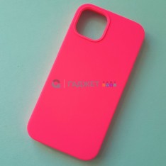 Чехол для iPhone 13, Silicone Case, цвет 47BR неоновый розовый
