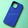 Чехол для iPhone 13 Pro Max, Silicone Case, цвет 42 синий