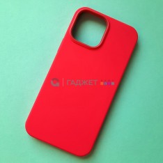 Чехол для iPhone 13 Pro Max, Silicone Case, цвет 19 красный