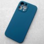 Чехол Silicone Case для iPhone 13 Pro Max, цвет морская волна (39JD)